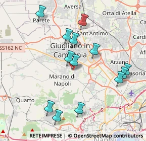 Mappa Via dei Fiori, 80018 Mugnano di Napoli NA, Italia (4.28615)