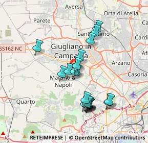 Mappa Via dei Fiori, 80018 Mugnano di Napoli NA, Italia (3.5895)