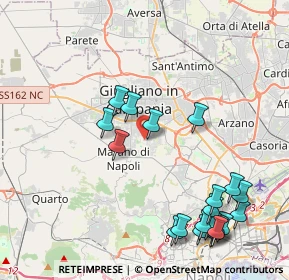 Mappa Via dei Fiori, 80018 Mugnano di Napoli NA, Italia (5.2935)