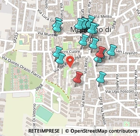 Mappa Via dei Fiori, 80018 Mugnano di Napoli NA, Italia (0.2305)