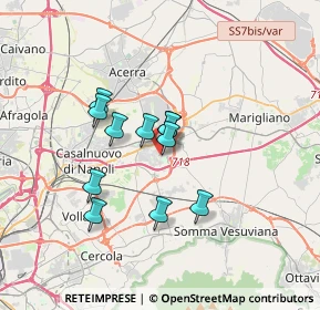 Mappa 0 Via Giovanni Boccaccio Fl, 80038 Pomigliano D'arco NA, Italia (2.76364)