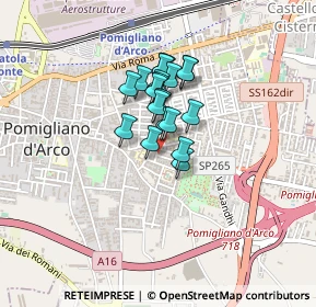 Mappa 0 Via Giovanni Boccaccio Fl, 80038 Pomigliano D'arco NA, Italia (0.287)