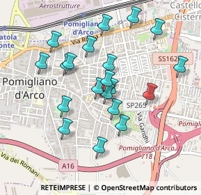 Mappa 0 Via Giovanni Boccaccio Fl, 80038 Pomigliano D'arco NA, Italia (0.4555)