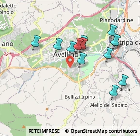 Mappa Via Castagno San Francesco, 83100 Avellino AV, Italia (1.92769)
