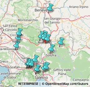 Mappa Via Castagno San Francesco, 83100 Avellino AV, Italia (16.8775)