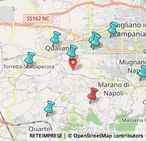 Mappa Strada Comunale San Pietro, 80012 Calvizzano NA, Italia (2.63636)