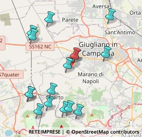 Mappa Strada Comunale San Pietro, 80012 Calvizzano NA, Italia (4.8675)