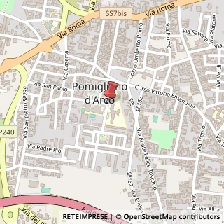 Mappa Via Grosseto, 40, 80038 Pomigliano d'Arco, Napoli (Campania)