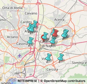 Mappa Via Grimaldi, 80013 Casalnuovo di Napoli NA, Italia (2.89917)