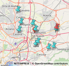 Mappa Via Professor Gabriele Crimaldi, 80013 Casalnuovo di Napoli NA, Italia (4.01909)