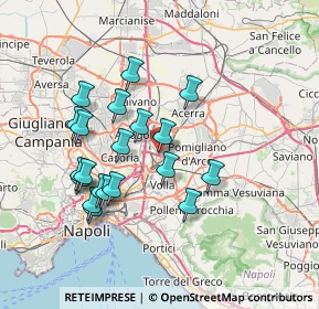 Mappa Via Grimaldi, 80013 Casalnuovo di Napoli NA, Italia (7.259)