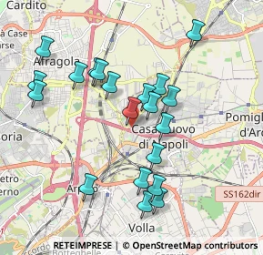 Mappa Via Professor Gabriele Crimaldi, 80013 Casalnuovo di Napoli NA, Italia (1.968)