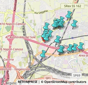Mappa Via Professor Gabriele Crimaldi, 80013 Casalnuovo di Napoli NA, Italia (0.856)