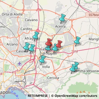 Mappa 80013 Casalnuovo di Napoli NA, Italia (3.44667)