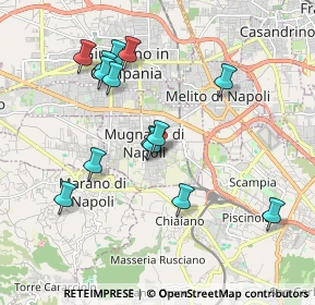 Mappa Via A. De Curtis, 80018 Mugnano di Napoli NA, Italia (1.98786)