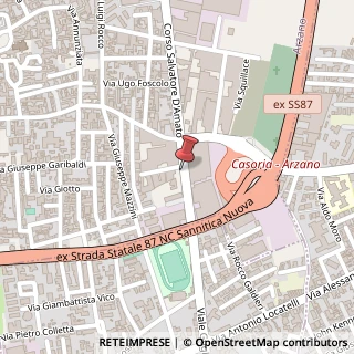 Mappa Via Rettifilo Al Bravo, 24, 80022 Arzano, Napoli (Campania)