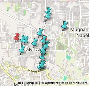 Mappa Via G. Moscati, 80018 Mugnano di Napoli NA, Italia (0.451)