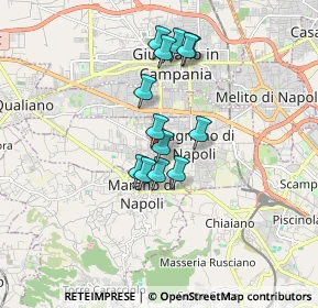 Mappa Via G. Moscati, 80012 Calvizzano NA, Italia (1.44462)