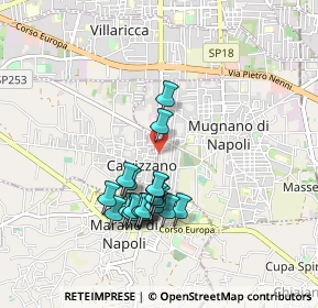 Mappa Via G. Moscati, 80012 Calvizzano NA, Italia (0.8825)