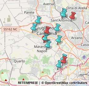 Mappa Via G. Moscati, 80012 Calvizzano NA, Italia (3.71923)