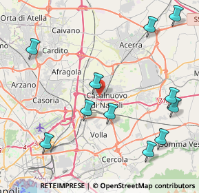 Mappa Via Provinciale Arcora, 80013 Casalnuovo di Napoli NA, Italia (5.38455)