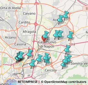 Mappa Via Provinciale Arcora, 80013 Casalnuovo di Napoli NA, Italia (4.802)