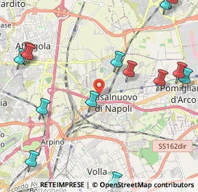 Mappa Via Provinciale Arcora, 80013 Casalnuovo di Napoli NA, Italia (3.08571)
