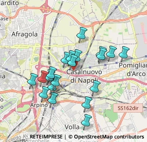 Mappa Via Provinciale Arcora, 80013 Casalnuovo di Napoli NA, Italia (1.7605)