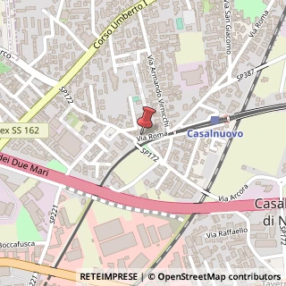 Mappa Via Arcora, 93, 80013 Casalnuovo di Napoli, Napoli (Campania)