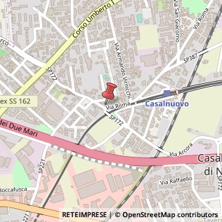 Mappa Via Arcora, 72, 80013 Casalnuovo di Napoli, Napoli (Campania)