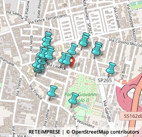 Mappa Via Giacomo Leopardi, 80038 Pomigliano d'Arco NA, Italia (0.2035)
