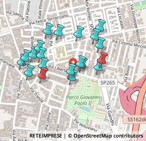 Mappa Via Giacomo Leopardi, 80038 Pomigliano d'Arco NA, Italia (0.226)