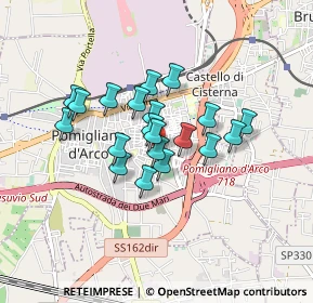 Mappa Via Giacomo Leopardi, 80038 Pomigliano d'Arco NA, Italia (0.6655)