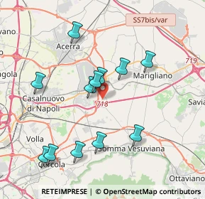 Mappa Via C. Alberto dalla Chiesa, 80038 Pomigliano d'Arco NA, Italia (4.1075)
