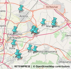 Mappa Via C. Alberto dalla Chiesa, 80038 Pomigliano d'Arco NA, Italia (4.20154)