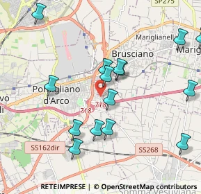 Mappa Via C. Alberto dalla Chiesa, 80038 Pomigliano d'Arco NA, Italia (2.308)