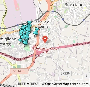 Mappa Via C. Alberto dalla Chiesa, 80038 Pomigliano d'Arco NA, Italia (1.051)