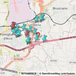 Mappa Via C. Alberto dalla Chiesa, 80038 Pomigliano d'Arco NA, Italia (1.02)