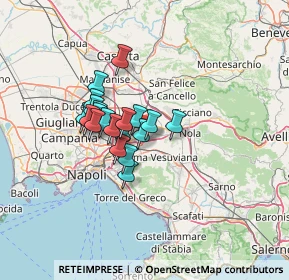 Mappa Via C. Alberto dalla Chiesa, 80038 Pomigliano d'Arco NA, Italia (9.9385)
