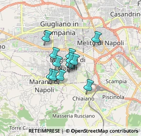 Mappa Via Alcide De Gasperi, 80018 Mugnano di Napoli NA, Italia (1.02923)