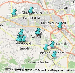 Mappa Via Alcide De Gasperi, 80018 Mugnano di Napoli NA, Italia (1.91857)