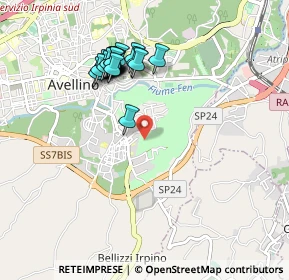 Mappa Contrada S. Tommaso, 83100 Avellino AV, Italia (0.977)