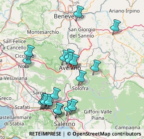 Mappa Contrada S. Tommaso, 83100 Avellino AV, Italia (17.218)