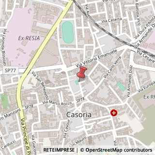 Mappa Via Nuova Padre Ludovico da Casoria,  15, 80026 Casoria, Napoli (Campania)