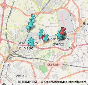 Mappa Via Traversa Buonpensiero, 80038 Pomigliano d'Arco NA, Italia (1.48786)
