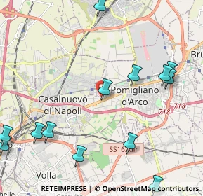 Mappa Via Traversa Buonpensiero, 80038 Pomigliano d'Arco NA, Italia (2.97)