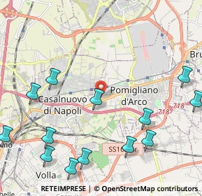 Mappa Via Traversa Buonpensiero, 80038 Pomigliano d'Arco NA, Italia (2.99)
