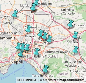 Mappa Via Traversa Buonpensiero, 80038 Pomigliano d'Arco NA, Italia (9.7545)