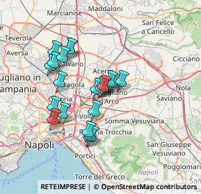 Mappa Via Traversa Buonpensiero, 80038 Pomigliano d'Arco NA, Italia (6.2775)