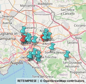 Mappa Via Traversa Buonpensiero, 80038 Pomigliano d'Arco NA, Italia (6.53765)